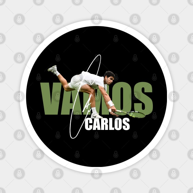 Vamos Carlos Magnet by Nagorniak